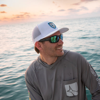 White Fishing Hat