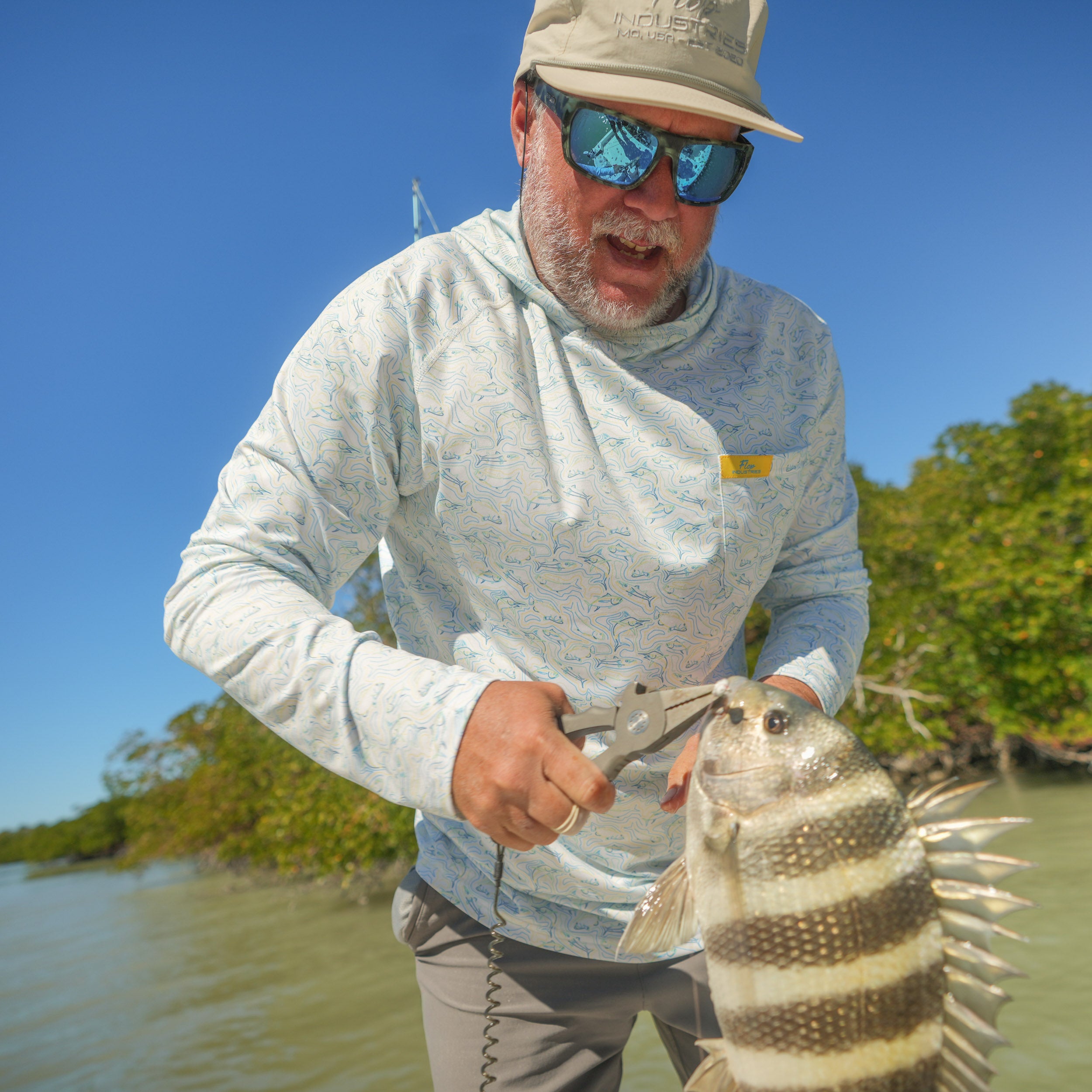 Performance Fishing Hoodie - Tidal Series