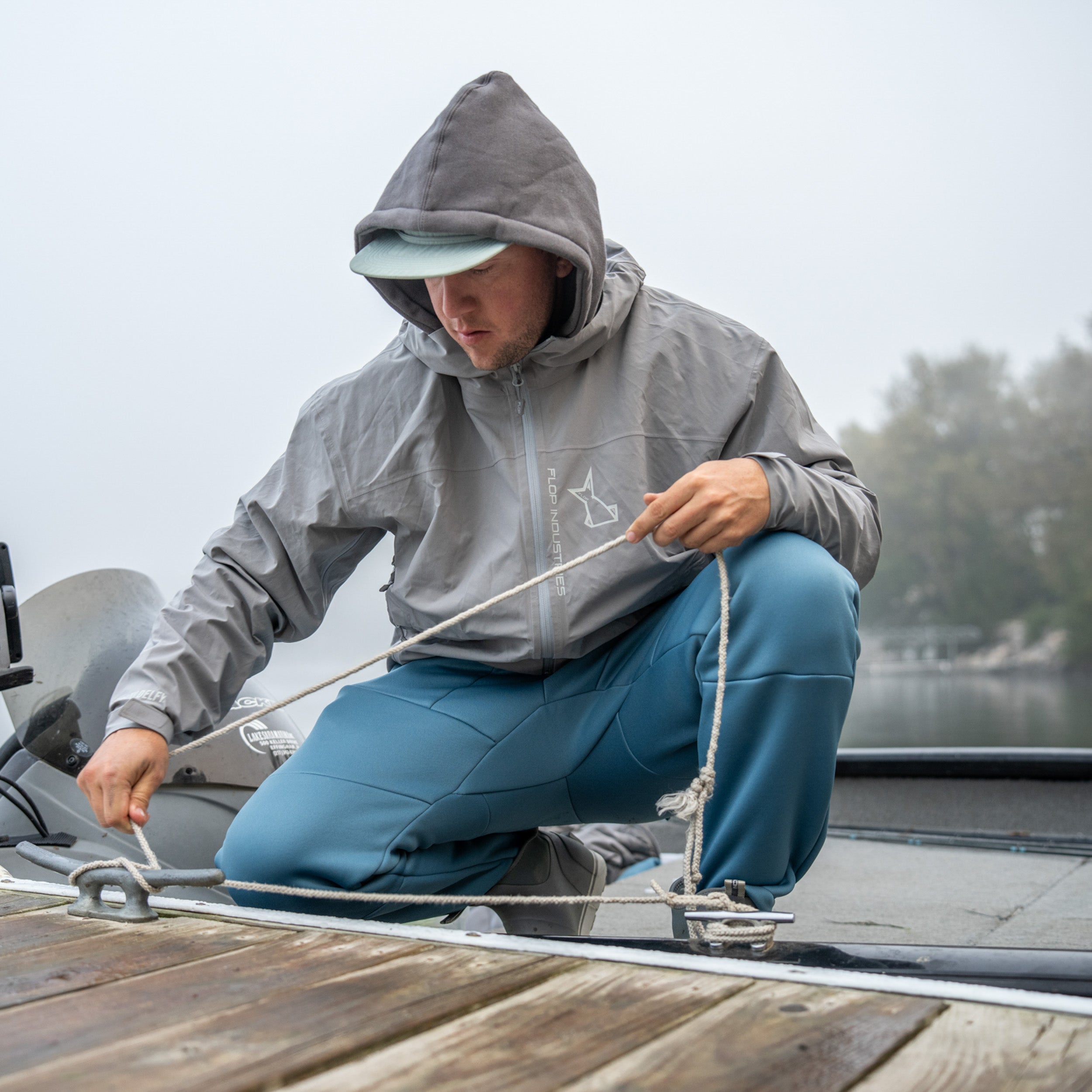 Waterproof Fishing Jacket | Built for Wind & Harsh Weather – Flop