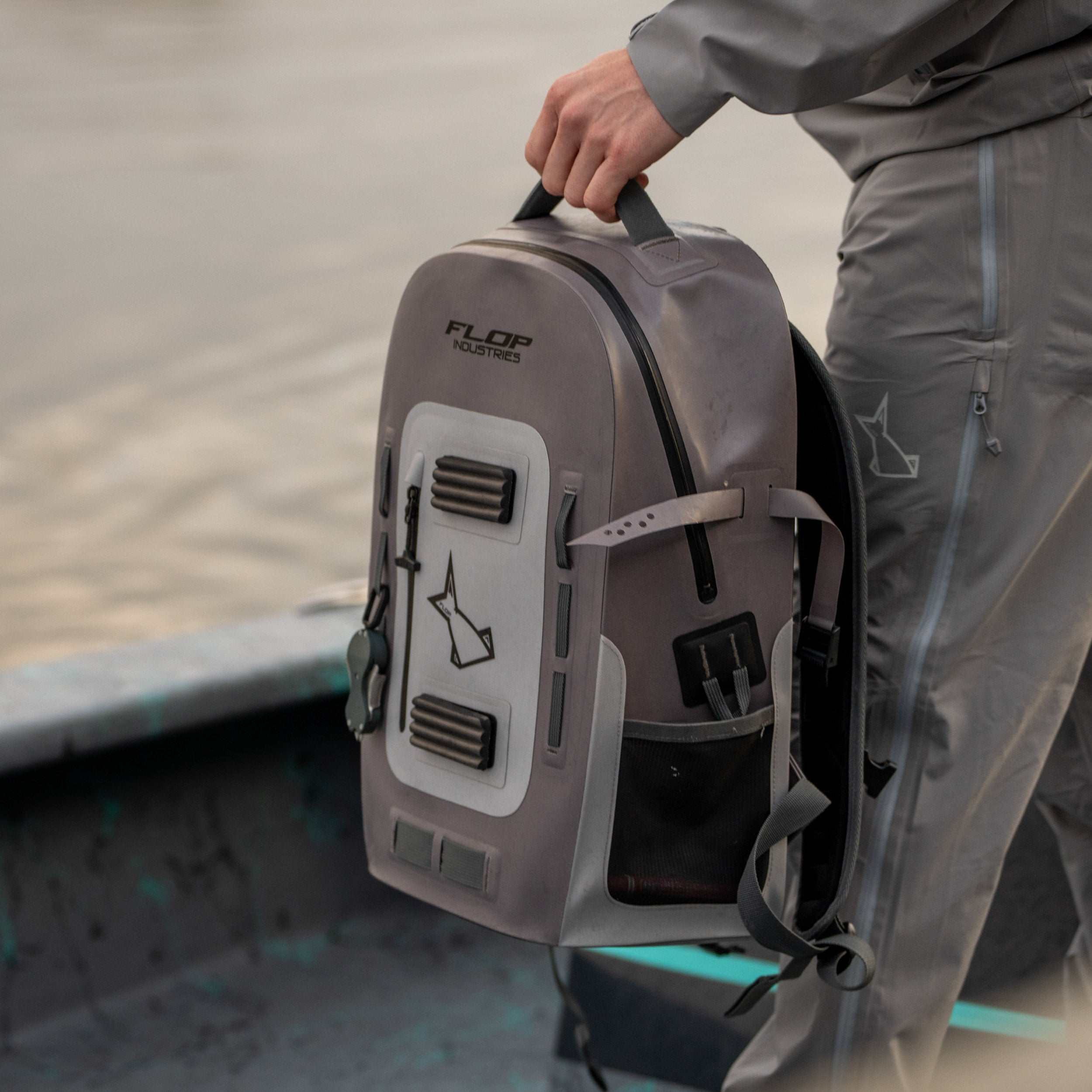 Zippered Waterproof Backpack
