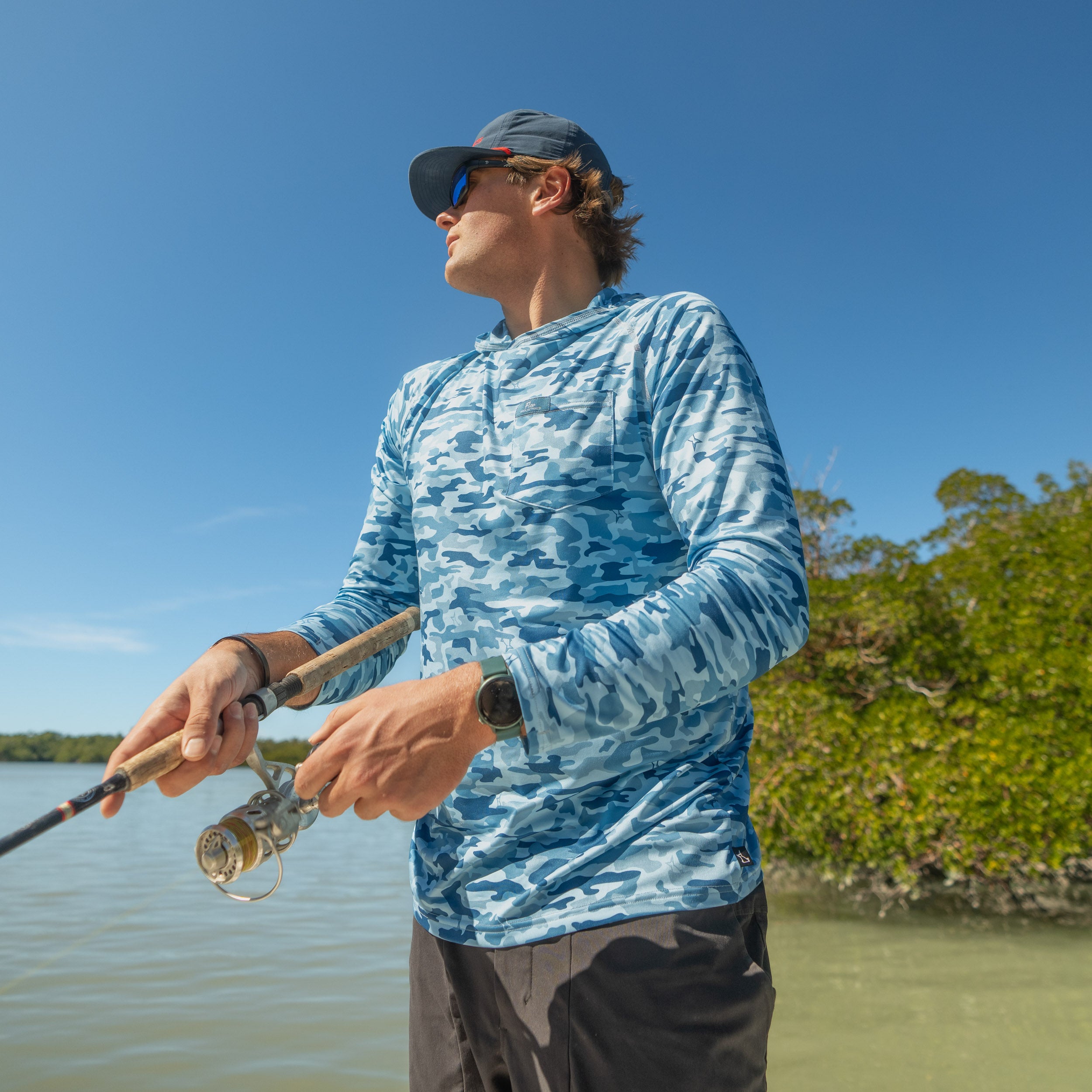 Performance Fishing Hoodie - Tidal Series