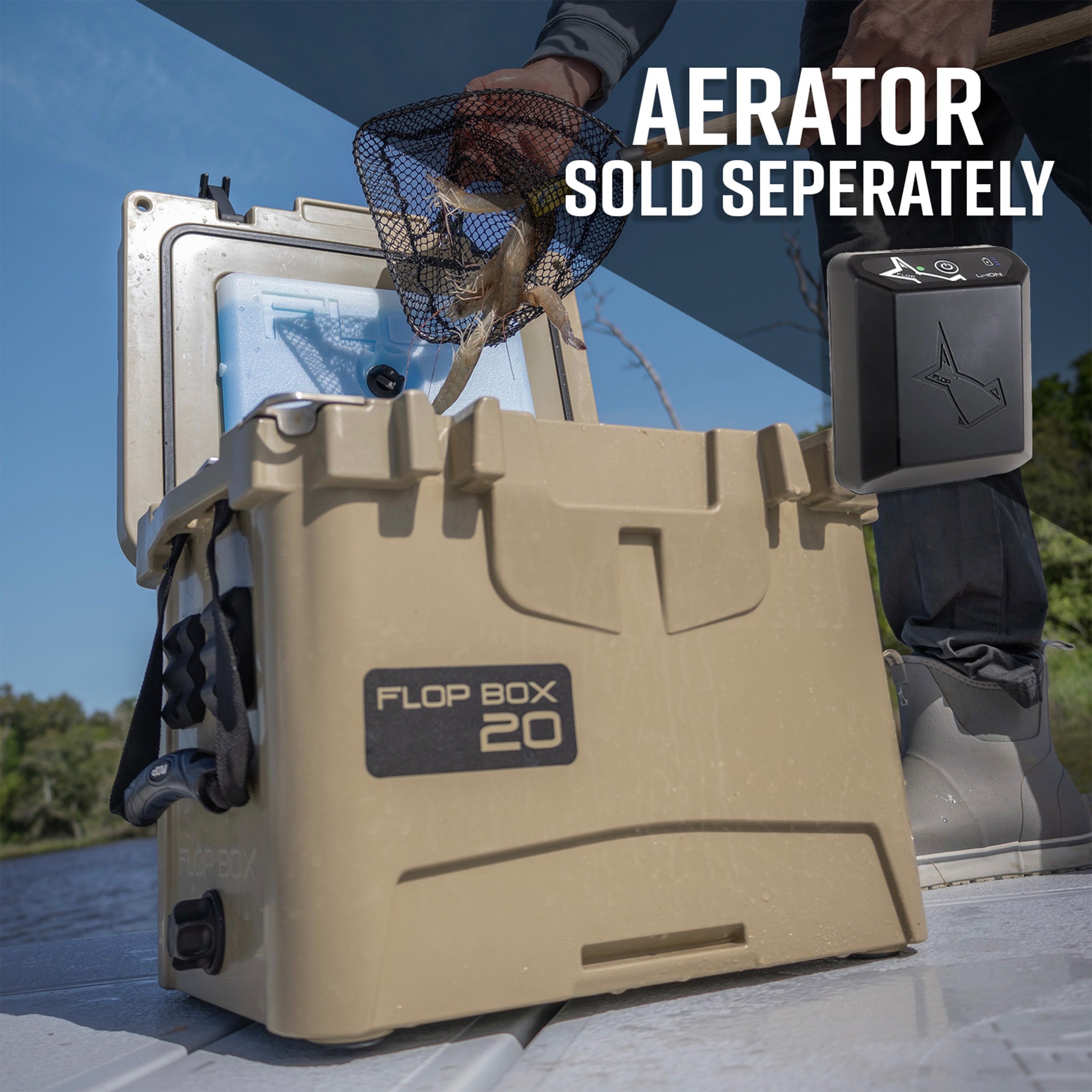 Live Bait Cooler - 20 Quart