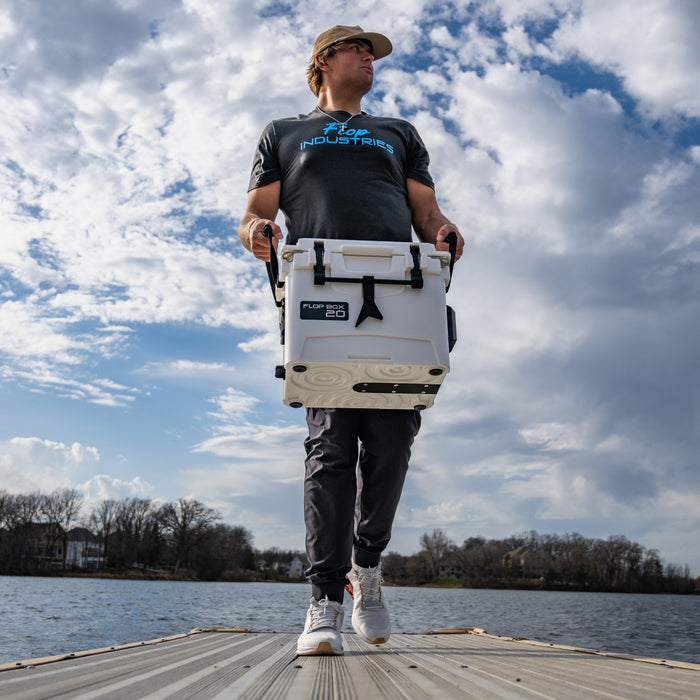 Large Live Bait Cooler | 20 Quart Live Bait Fishing Cooler – Flop ...