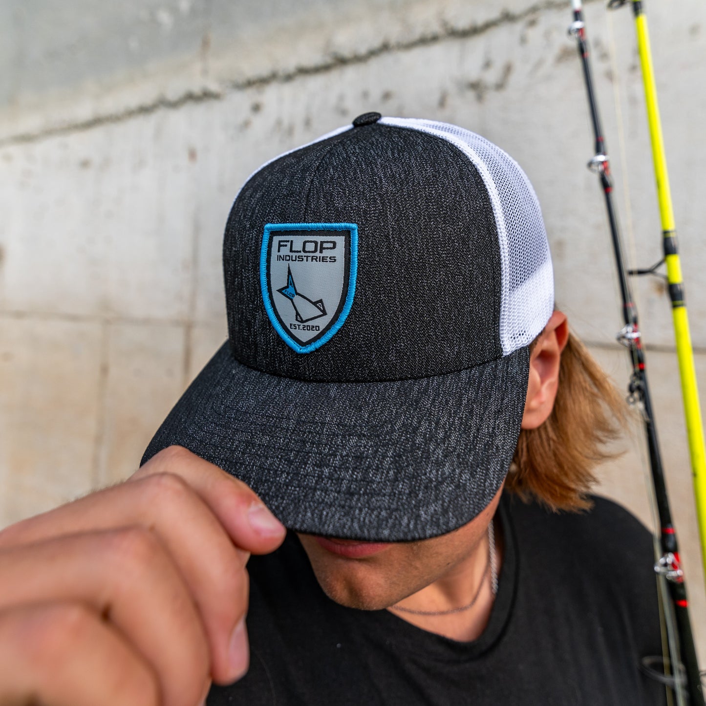 Black Fishing Hat