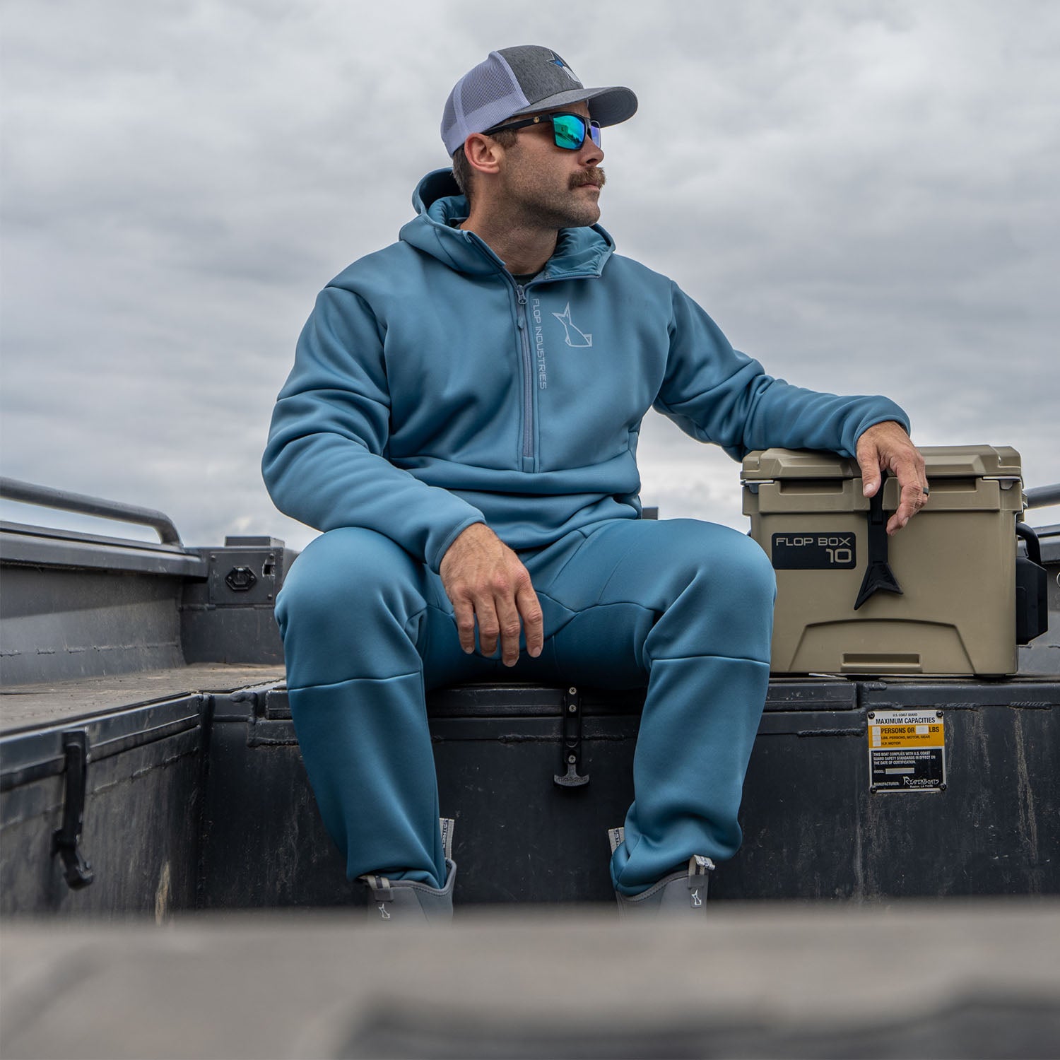 Thermocline Fleece Fishing Jacket | Cold-Weather Comfort – Flop